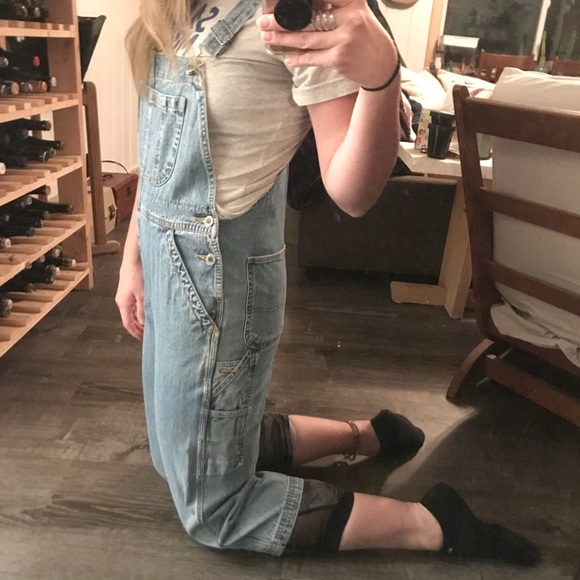 Northcrest Denim - NorthCrest • denim cropped overalls